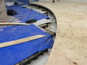 錦糸町オフィス　床造作工事