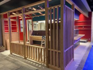 浅草横丁　内装工事