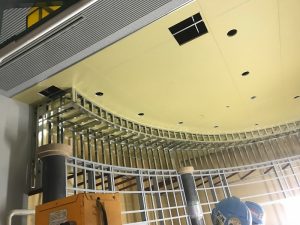 博物館改修工事