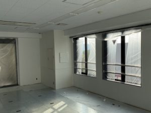 大原学園岩手盛岡校　内装仕上げ工事