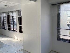 大原学園岩手盛岡校　内装仕上げ工事