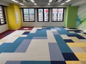 大原学園岩手盛岡校　内装仕上げ工事